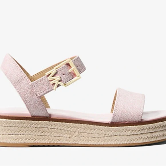 Michael Kors Pink Sandals with Ankle Strap - Picture 4 of 4